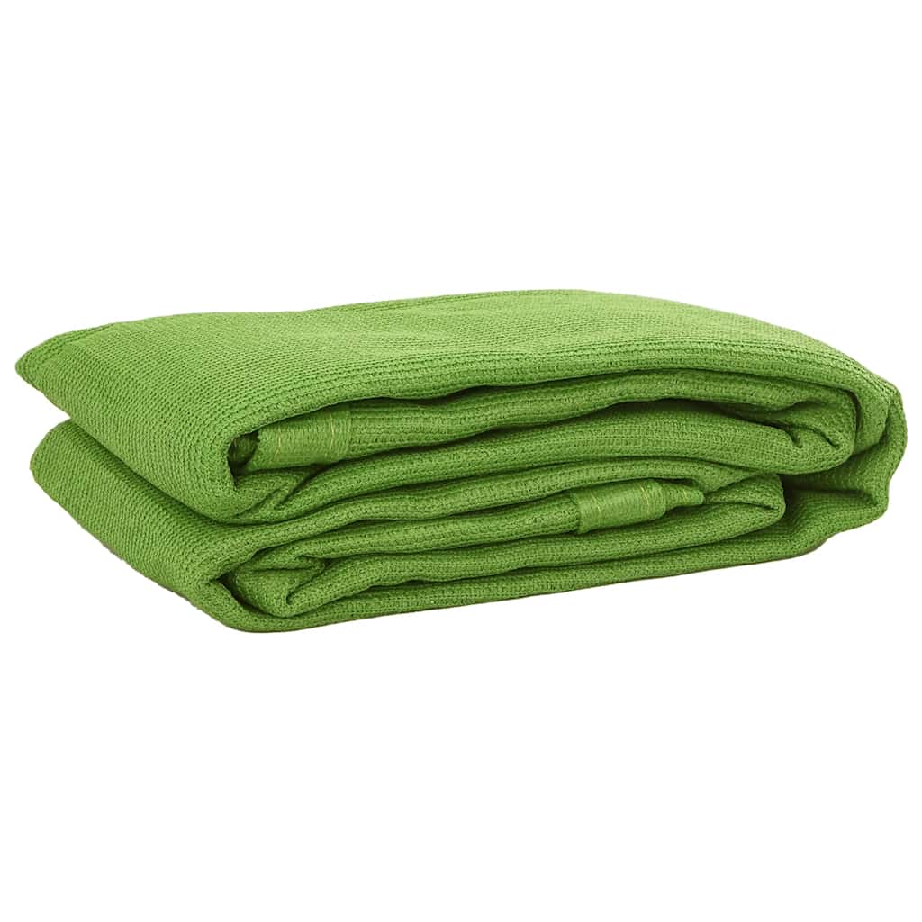 Tent Carpet 400x700 cm HDPE Width 400 cm Length 700 cm Light green