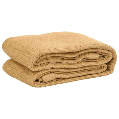 vidaXL Tent Carpet Sand 400x700 cm HDPE 2