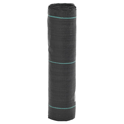 vidaXL Weed Membrane Black 0.5x200 m PP 1