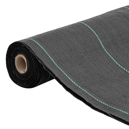 vidaXL Weed Membrane Black 0.5x200 m PP 2