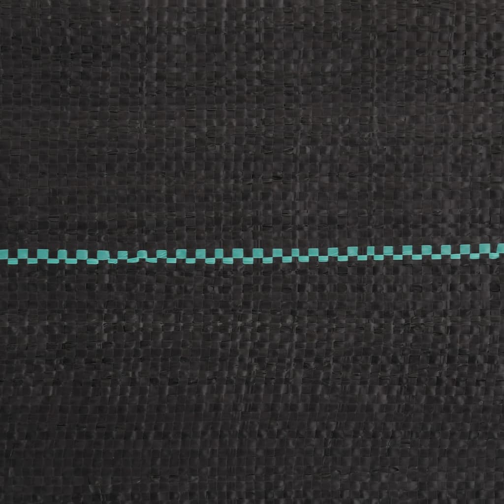 vidaXL Weed Membrane Black 0.5x200 m PP 5
