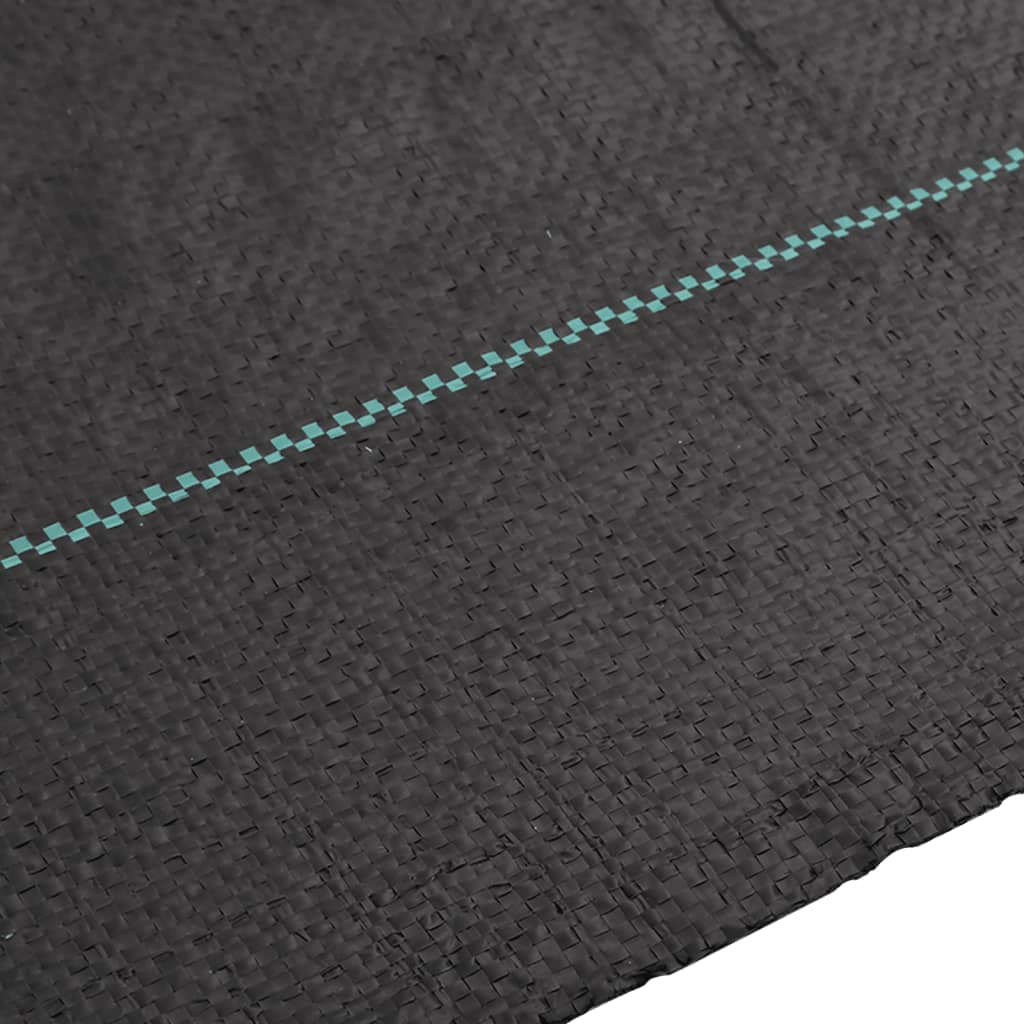vidaXL Weed Membrane Black 1x150 m PP 4