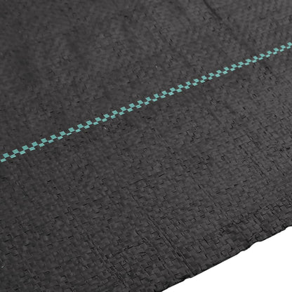 vidaXL Weed Membrane Black 1x150 m PP 4