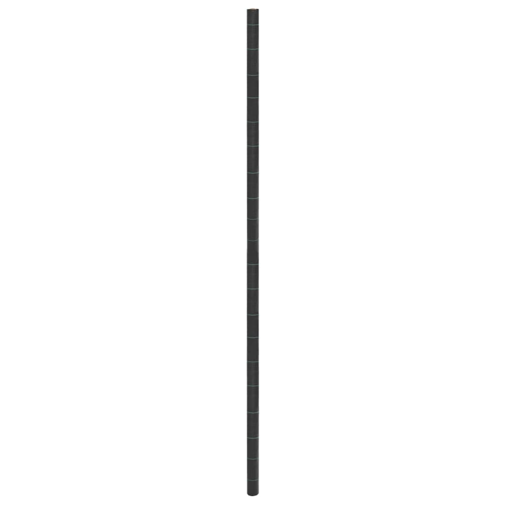 vidaXL Weed Membrane Black 4x25 m PP 1