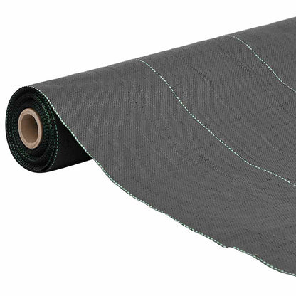 vidaXL Weed Membrane Black 0.5x150 m PP 2