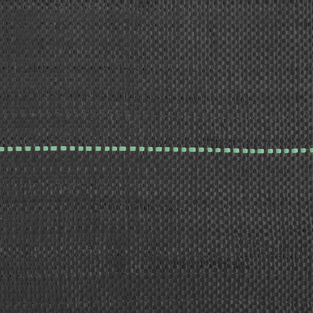 vidaXL Weed Membrane Black 0.5x150 m PP 5