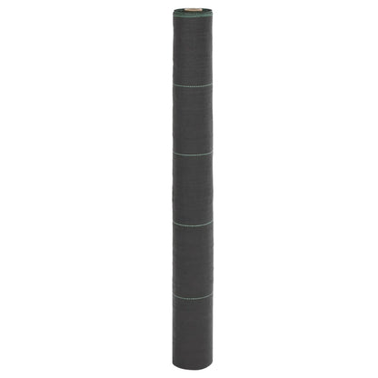 vidaXL Weed Membrane Black 1x50 m PP 1
