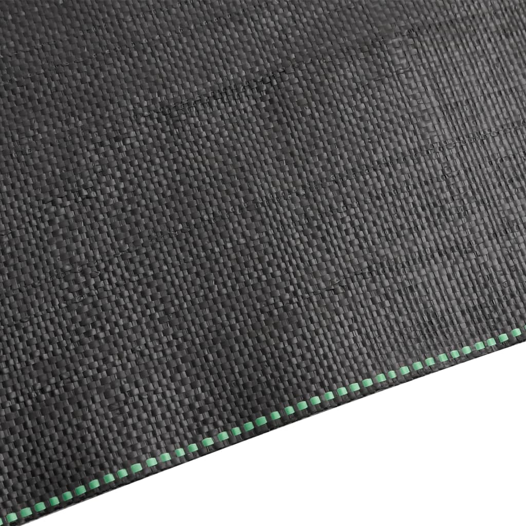 vidaXL Weed Membrane Black 1x50 m PP 4