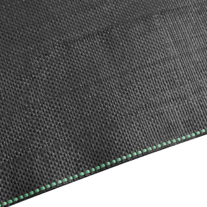 vidaXL Weed Membrane Black 1.5x25 m PP 4