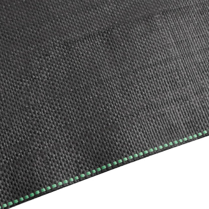 vidaXL Weed Membrane Black 1.5x50 m PP 4