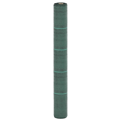vidaXL Weed Membrane Green 1x200 m PP 1