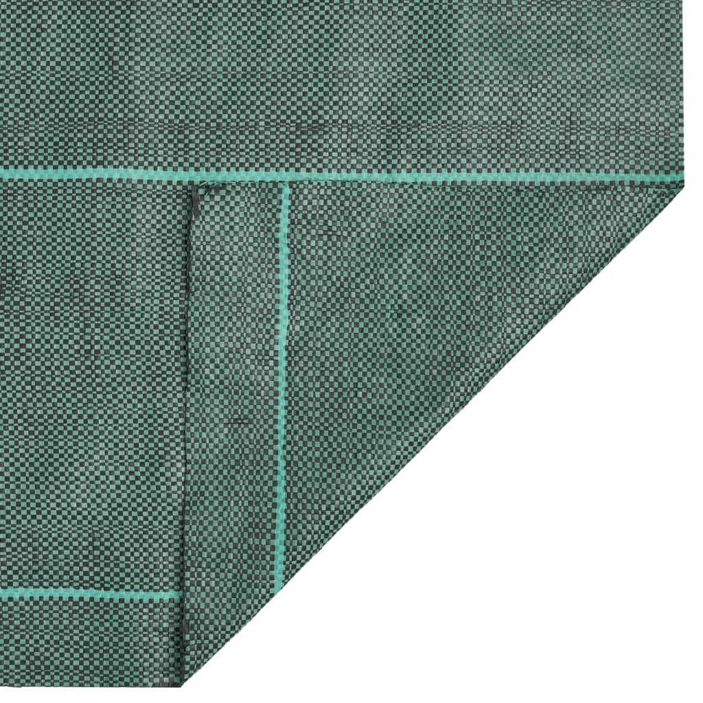 vidaXL Weed Membrane Green 1x200 m PP 5