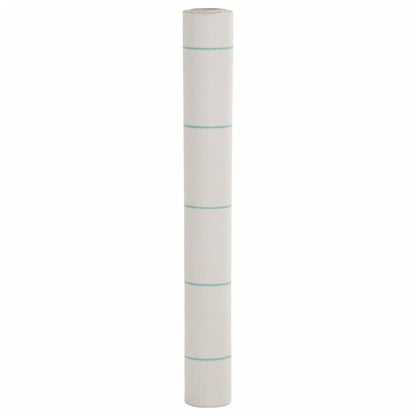 vidaXL Weed Membrane White 1x200 m PP 1