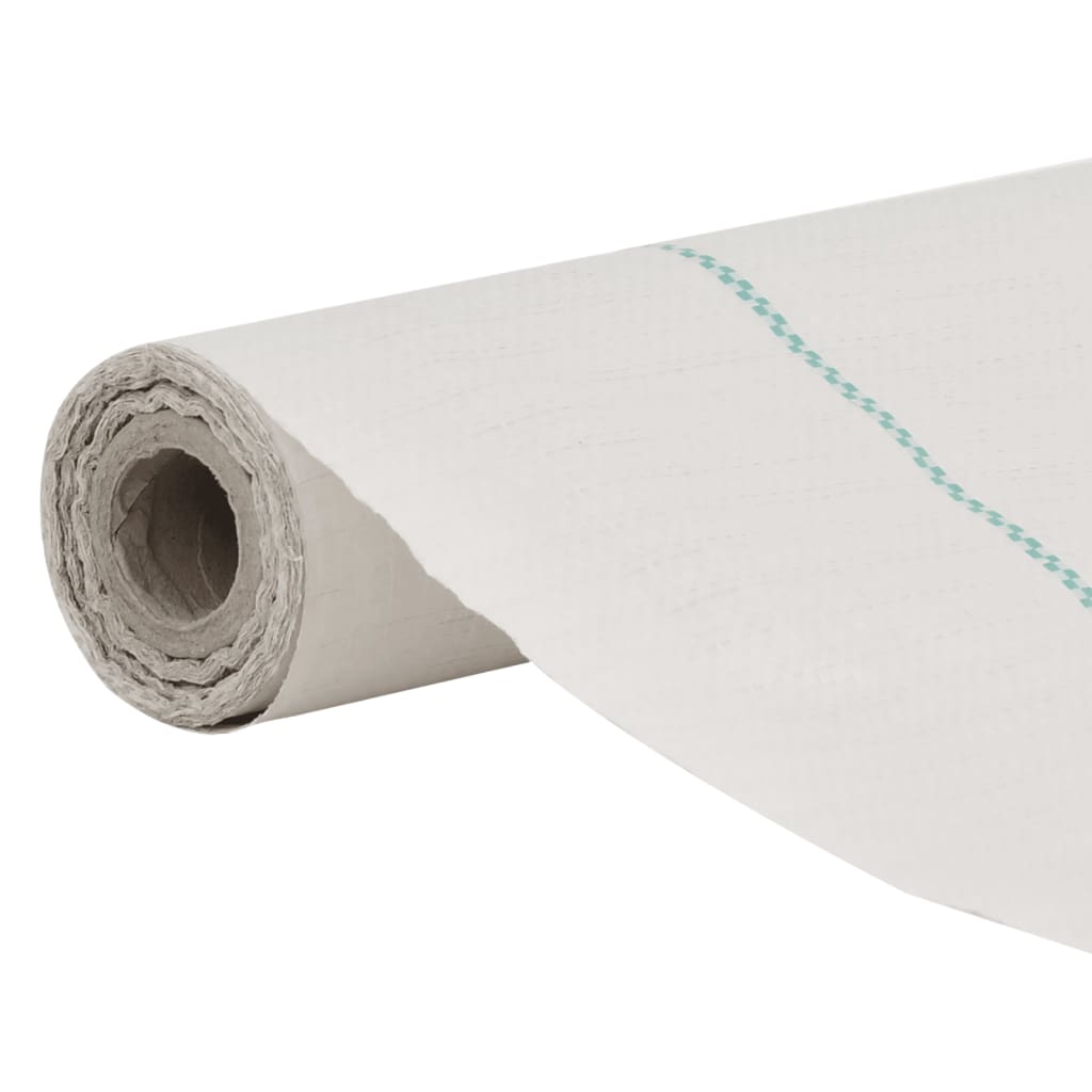 vidaXL Weed Membrane White 2x100 m PP 3