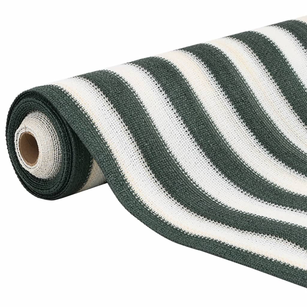 vidaXL Privacy Net Green and White 1.8x50 m HDPE 75 g/m² 3