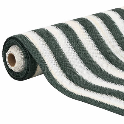 vidaXL Privacy Net Green and White 1.8x50 m HDPE 75 g/m² 3