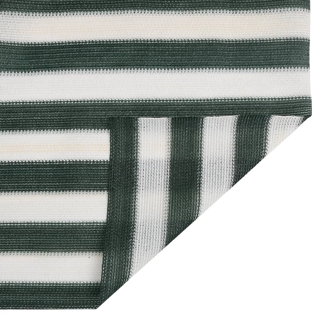 vidaXL Privacy Net Green and White 1.8x50 m HDPE 75 g/m² 4