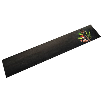 vidaXL Kitchen Rug Washable Spices 60x300 cm Velvet 1