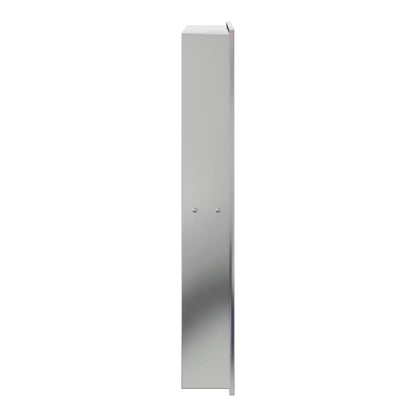Shower Niche Matt 32x62x9 cm Stainless Steel silver