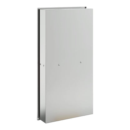 Shower Niche Matt 32x62x9 cm Stainless Steel silver