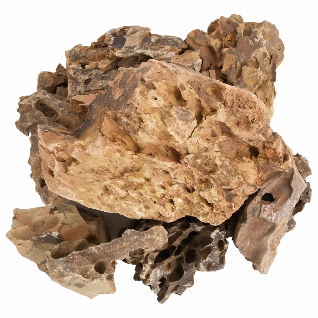 vidaXL Dragon Stones 25 kg Brown 5-30 cm 4