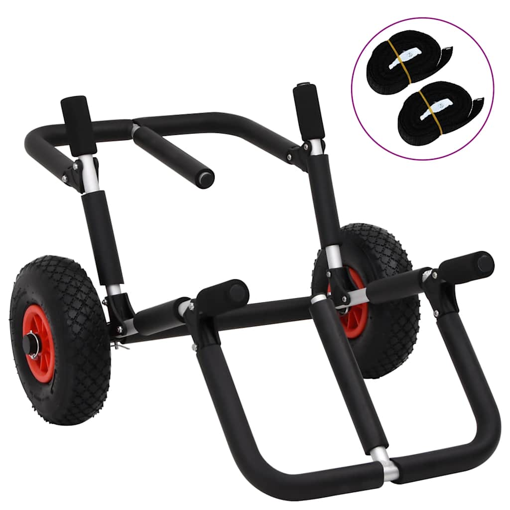 vidaXL Kayak Trolley 90 kg Aluminium