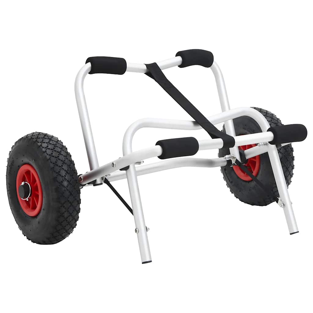 vidaXL Kayak Trolley Foldable 45 kg Aluminium 1