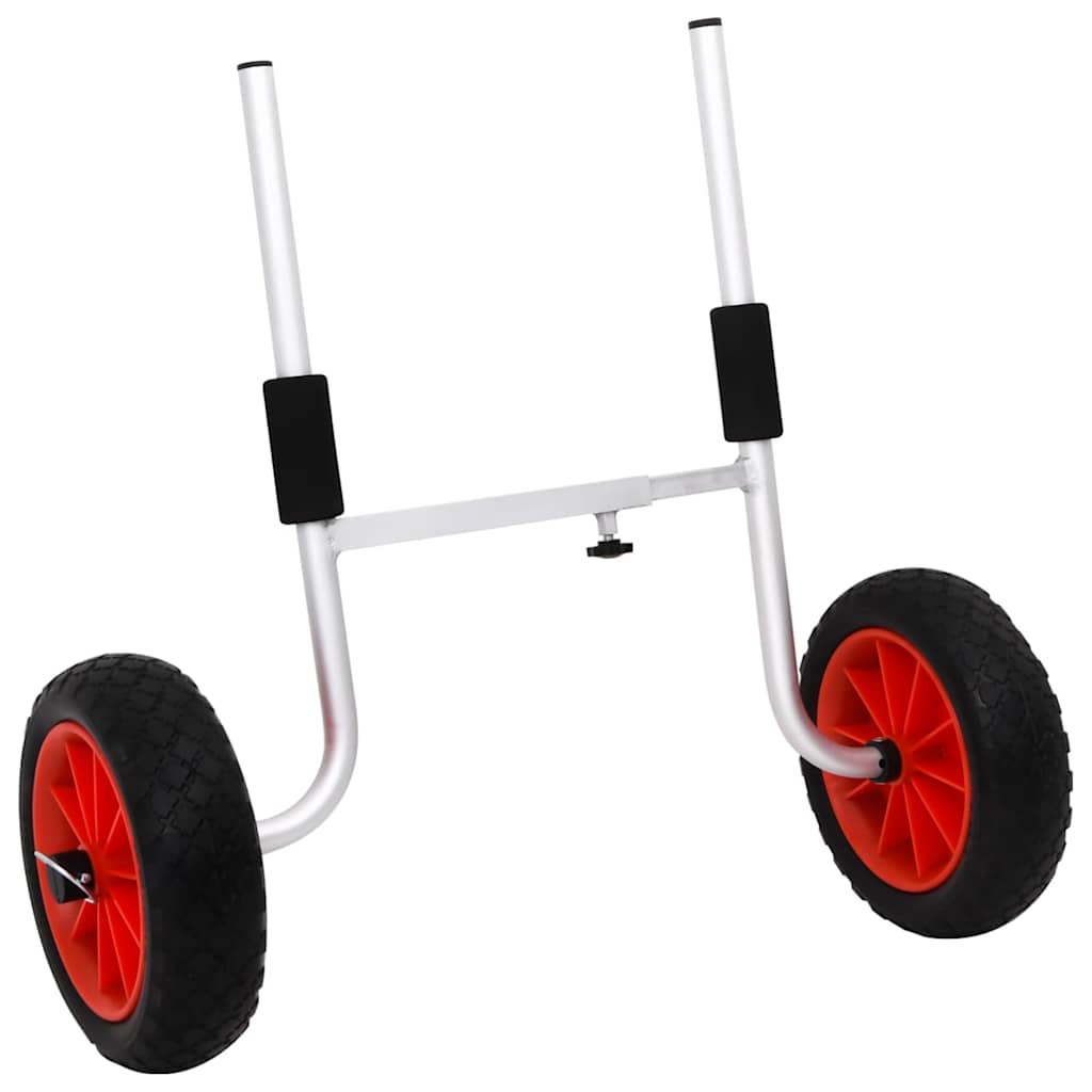 vidaXL Kayak Trolley Detachable 100 kg Aluminium 2