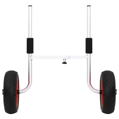 vidaXL Kayak Trolley Detachable 100 kg Aluminium 3
