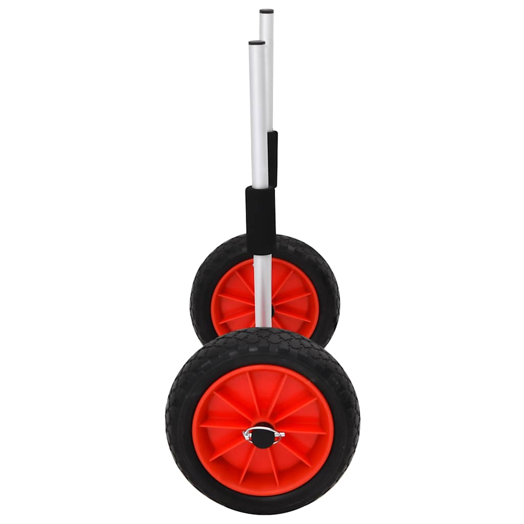 vidaXL Kayak Trolley Detachable 100 kg Aluminium 4