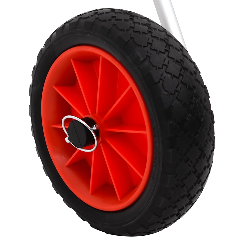 vidaXL Kayak Trolley Detachable 100 kg Aluminium 6