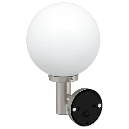 vidaXL Outdoor Wall Light 2 pcs Silver 28 x 25 x 38 cm 6