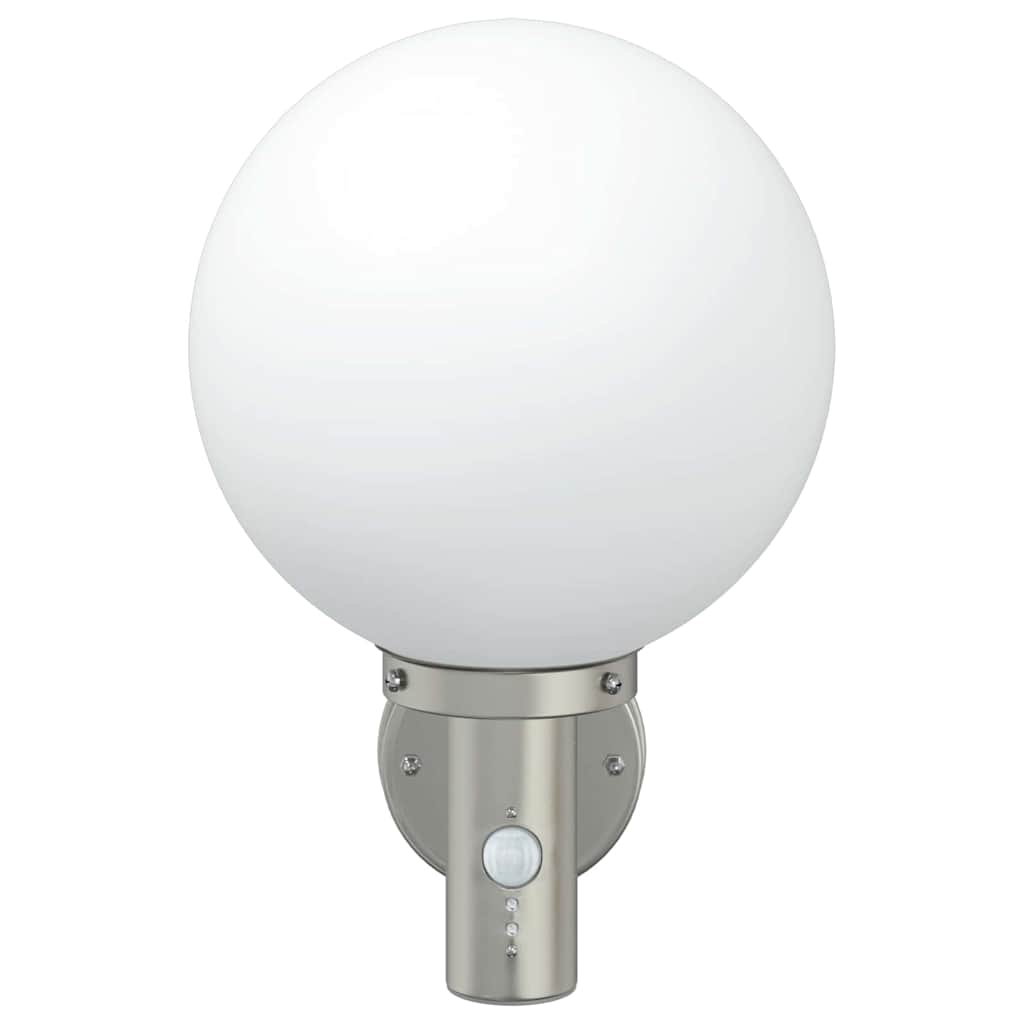 vidaXL Outdoor Wall Light 2 pcs Silver 28 x 25 x 38 cm 4