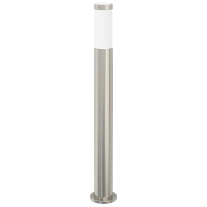 vidaXL Bollard Lights 3pcs 80 cm Stainless Steel IP44 4
