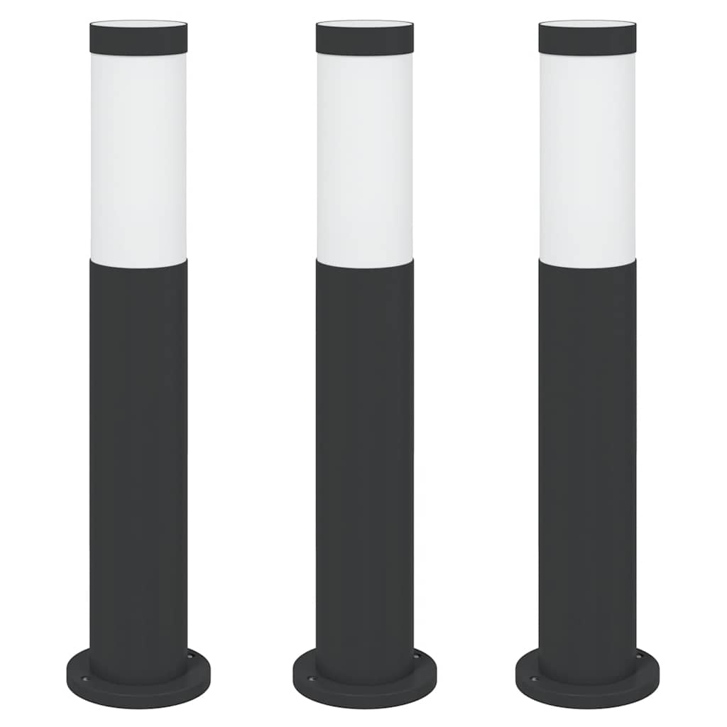 vidaXL Bollard Lights 3pcs 50 cm Stainless Steel IP44 2