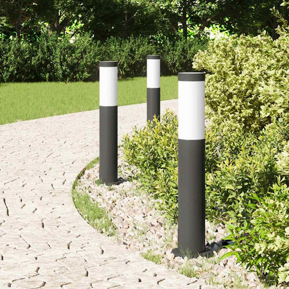 vidaXL Bollard Lights 3pcs 50 cm Stainless Steel IP44 3