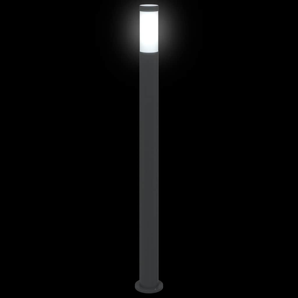 vidaXL Bollard Lights 3pcs 110 cm Stainless Steel IP44 5