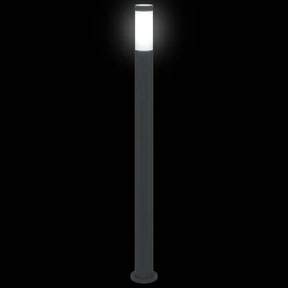 vidaXL Bollard Lights 3pcs 110 cm Stainless Steel IP44 5