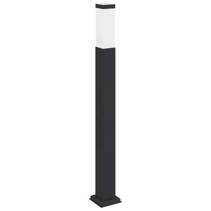 vidaXL Bollard Lights 3 pcs 80 cm Black IP44 4