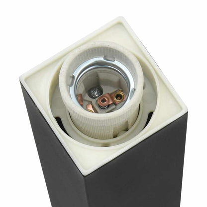 vidaXL Bollard Lights 3 pcs 110 cm Black IP44 6