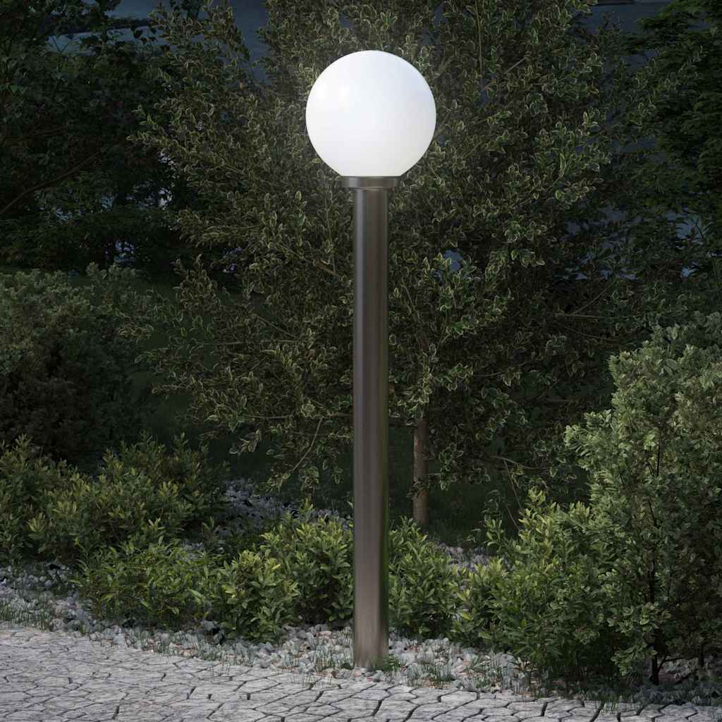 vidaXL Bollard Light 120 cm Stainless Steel IP44 1
