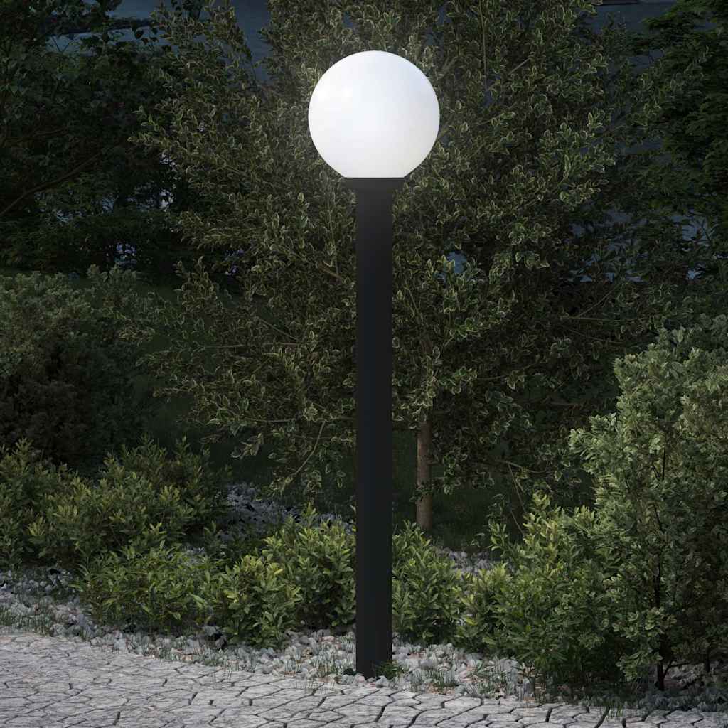 vidaXL Bollard Light 120 cm Black IP44 1