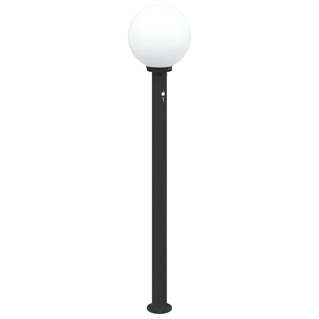 vidaXL Bollard Light with Sensor 120 cm Black IP44 2