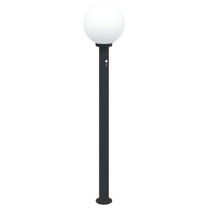 vidaXL Bollard Light with Sensor 120 cm Black IP44 2