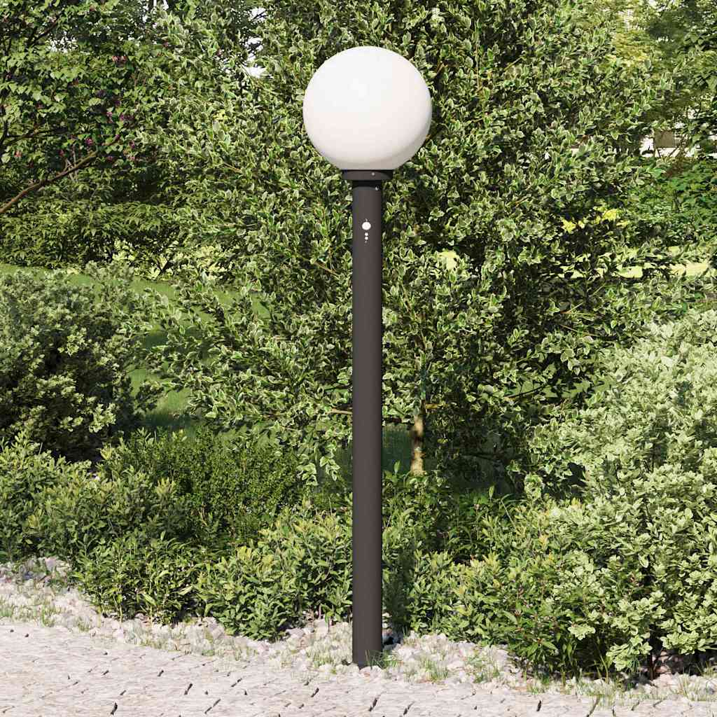 vidaXL Bollard Light with Sensor 120 cm Black IP44 3