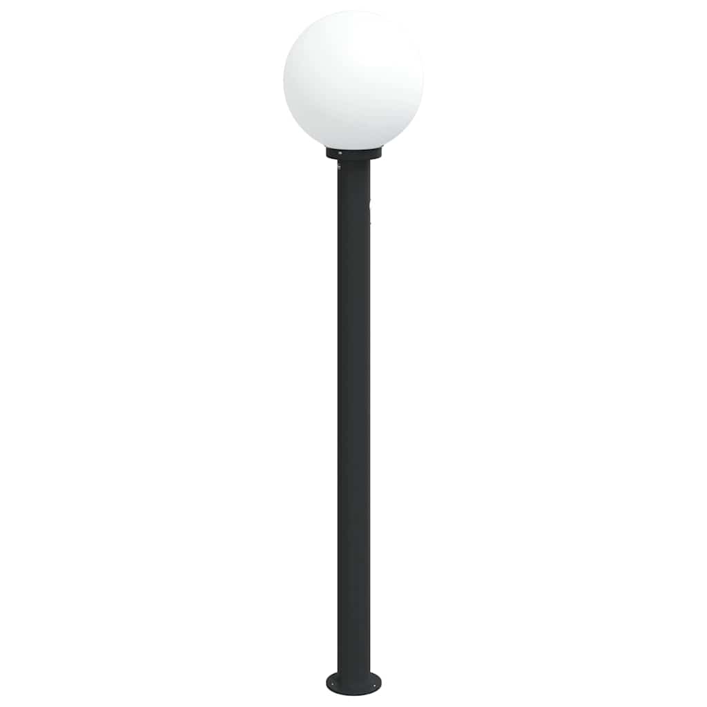 vidaXL Bollard Light with Sensor 120 cm Black IP44 4