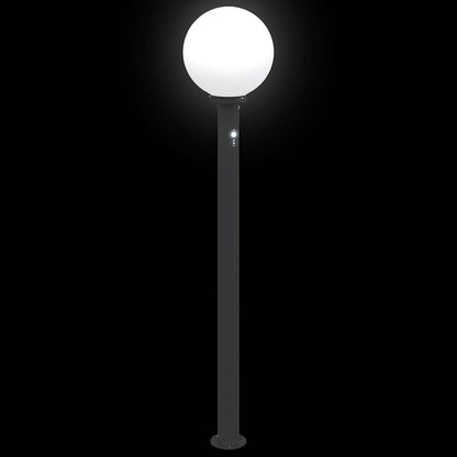 vidaXL Bollard Light with Sensor 120 cm Black IP44 6
