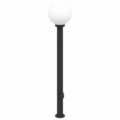 vidaXL Bollard Light with Outlet 120 cm Black IP44 2