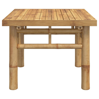 vidaXL Coffee Table 45x45x35 cm Bamboo 4