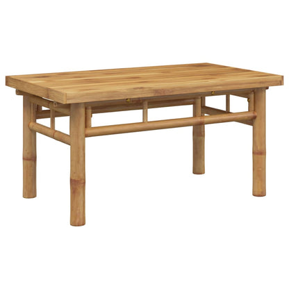vidaXL Coffee Table 70x40x35 cm Bamboo 2